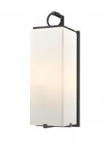  593B-BK - 3 Light Outdoor Wall Light