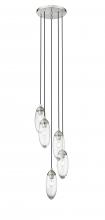  651P-5R-BN - 5 Light Chandelier