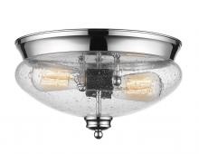  722F2-CH - 2 Light Flush Mount