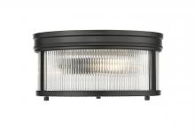  7504FR13-MB - 2 Light Flush Mount