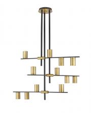  814-12MB-OBR - 12 Light Chandelier