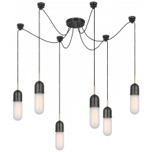 TOB 5645BZ/HAB-FG-6 - Junio 6-Light Pendant