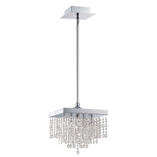 Eurofase 26375-014 - Opa, 4Lt Pendant, Convertible, Sq, Chrome