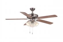  WR1422N - Dalton Nickel 52" 3-Light Uni Pack