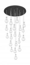 Innovations Lighting 148BK-451-1P-SN-G451-7SDY - Owego - 21 Light - 48 inch - Brushed Satin Nickel - Multi Pendant