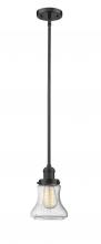  201S-OB-G194 - Bellmont - 1 Light - 7 inch - Oil Rubbed Bronze - Stem Hung - Mini Pendant