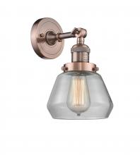  203-AC-G172 - Fulton - 1 Light - 7 inch - Antique Copper - Sconce