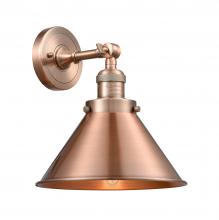  203-AC-M10-AC - Briarcliff - 1 Light - 10 inch - Antique Copper - Sconce