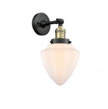  203-BAB-G661-7 - Bullet - 1 Light - 7 inch - Black Antique Brass - Sconce