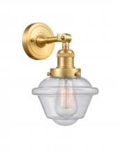  203-SG-G534 - Oxford - 1 Light - 8 inch - Satin Gold - Sconce