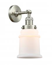  203-SN-G181 - Canton - 1 Light - 7 inch - Brushed Satin Nickel - Sconce