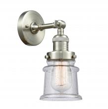  203-SN-G184S - Canton - 1 Light - 5 inch - Brushed Satin Nickel - Sconce