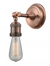  203BP-NH-AC - Bare Bulb - 1 Light - 5 inch - Antique Copper - Sconce