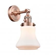  203SW-AC-G191 - Bellmont - 1 Light - 7 inch - Antique Copper - Sconce