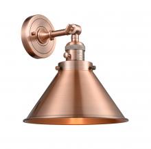  203SW-AC-M10-AC - Briarcliff - 1 Light - 10 inch - Antique Copper - Sconce