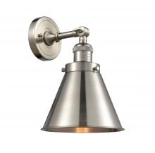  203SW-SN-M13-SN-LED - Appalachian - 1 Light - 8 inch - Brushed Satin Nickel - Sconce