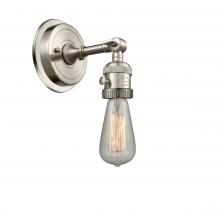  203SWBP-SN - Bare Bulb - 1 Light - 5 inch - Brushed Satin Nickel - Sconce