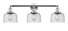  205-PC-G74 - Bell - 3 Light - 32 inch - Polished Chrome - Bath Vanity Light