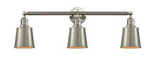 Innovations Lighting 205-SN-M9-SN - Addison - 3 Light - 32 inch - Brushed Satin Nickel - Bath Vanity Light