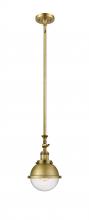  206-BB-HFS-64-BB - Hampden - 1 Light - 7 inch - Brushed Brass - Stem Hung - Mini Pendant