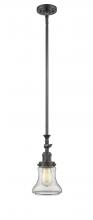 Innovations Lighting 206-OB-G192 - Bellmont - 1 Light - 6 inch - Oil Rubbed Bronze - Stem Hung - Mini Pendant