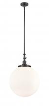  206-OB-G201-16 - Beacon - 1 Light - 12 inch - Oil Rubbed Bronze - Stem Hung - Mini Pendant