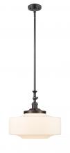  206-OB-G691-16 - Bridgeton - 1 Light - 16 inch - Oil Rubbed Bronze - Stem Hung - Mini Pendant