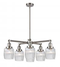 Innovations Lighting 207-6CR-SN-G302 - Colton 6 Light Chandelier