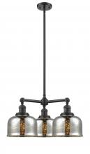 Innovations Lighting 207-OB-G78 - Bell - 3 Light - 22 inch - Oil Rubbed Bronze - Stem Hung - Chandelier