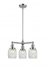  207-PC-G302 - Colton - 3 Light - 18 inch - Polished Chrome - Stem Hung - Chandelier