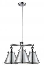  207-PC-M13-PC - Appalachian - 3 Light - 21 inch - Polished Chrome - Stem Hung - Chandelier