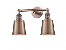  208-AC-M9-AC - Addison - 2 Light - 16 inch - Antique Copper - Bath Vanity Light