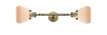 Innovations Lighting 208L-AB-G171-LED - Fulton - 2 Light - 7 inch - Antique Brass - Bath Vanity Light