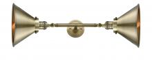  208L-AB-M10-AB - Briarcliff - 2 Light - 10 inch - Antique Brass - Bath Vanity Light