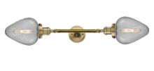  208L-BB-G165 - Geneseo - 2 Light - 7 inch - Brushed Brass - Bath Vanity Light