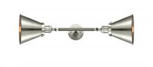  208L-SN-M13-SN-LED - Appalachian - 2 Light - 8 inch - Brushed Satin Nickel - Bath Vanity Light