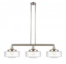  213-PN-G694-12 - Bridgeton - 3 Light - 44 inch - Polished Nickel - Stem Hung - Island Light