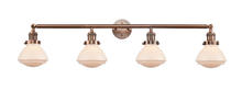  215-AC-G321 - Olean - 4 Light - 43 inch - Antique Copper - Bath Vanity Light