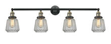  215-BAB-G142 - Chatham - 4 Light - 42 inch - Black Antique Brass - Bath Vanity Light