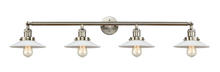  215-SN-G1 - Halophane - 4 Light - 45 inch - Brushed Satin Nickel - Bath Vanity Light