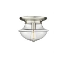  221-1F-SN-G544 - Oxford - 1 Light - 14 inch - Satin Nickel - Flush Mount