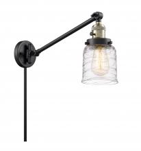  237-BAB-G513 - Bell - 1 Light - 8 inch - Black Antique Brass - Swing Arm