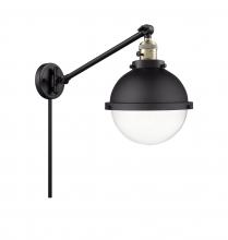  237-BAB-HFS-82-BK - Hampden - 1 Light - 9 inch - Black Antique Brass - Swing Arm