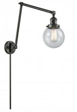  238-OB-G204-6 - Beacon - 1 Light - 6 inch - Oil Rubbed Bronze - Swing Arm