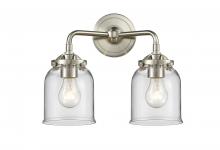  284-2W-SN-G52 - Bell - 2 Light - 13 inch - Brushed Satin Nickel - Bath Vanity Light