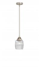  288-1S-SN-G302 - Colton - 1 Light - 6 inch - Brushed Satin Nickel - Cord hung - Mini Pendant