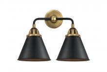  288-2W-BAB-M13-BK - Appalachian - 2 Light - 16 inch - Black Antique Brass - Bath Vanity Light