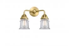  288-2W-SG-G182S - Canton - 2 Light - 13 inch - Satin Gold - Bath Vanity Light