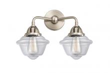  288-2W-SN-G532 - Oxford - 2 Light - 16 inch - Brushed Satin Nickel - Bath Vanity Light