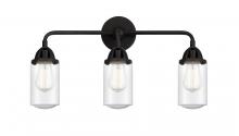  288-3W-BK-G314 - Dover - 3 Light - 23 inch - Matte Black - Bath Vanity Light